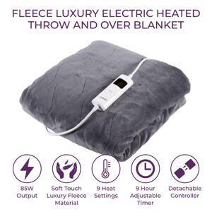 Carmen Luxury Heated Electric Throw